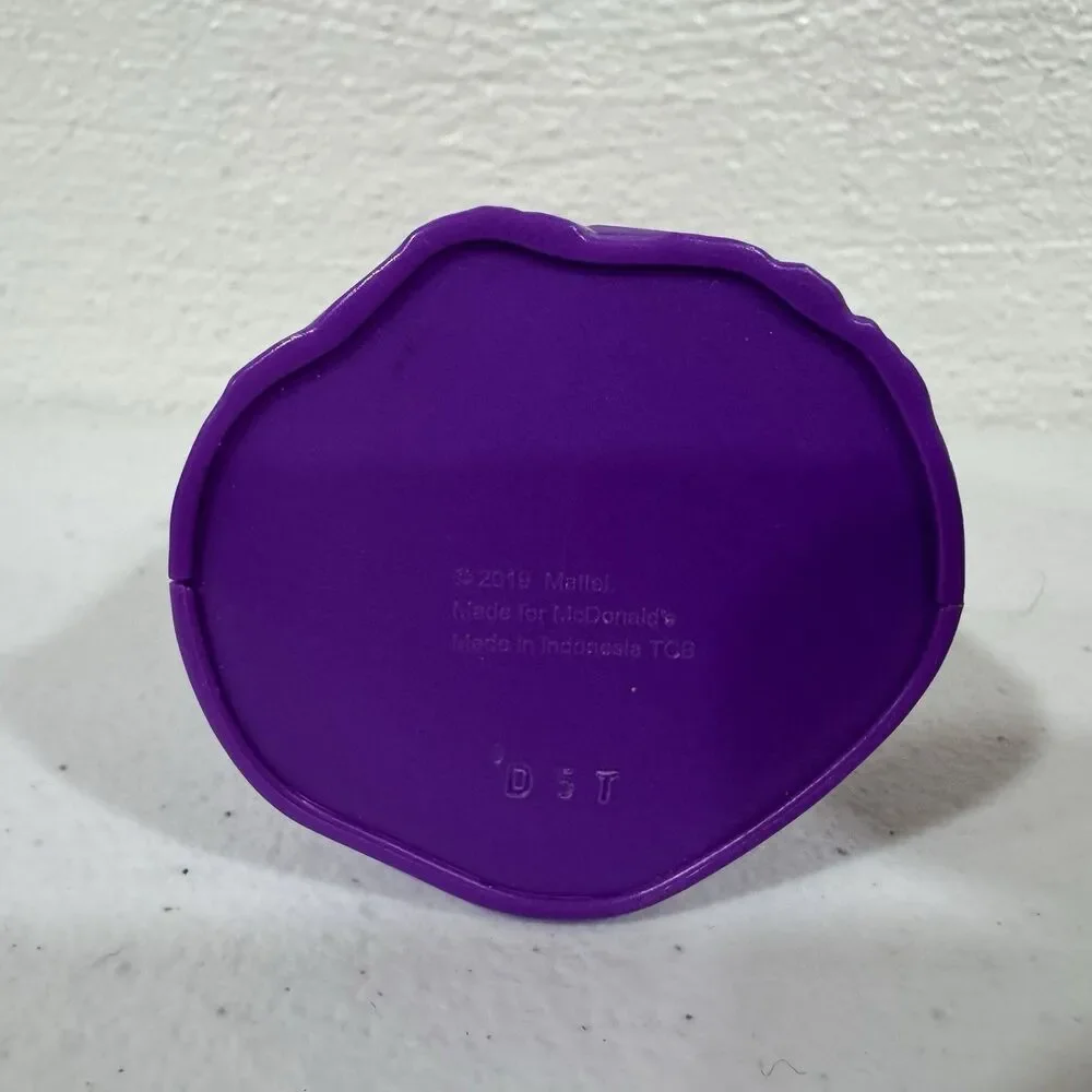 2019 McDonald's Barbie Princess Purple Dress Tiara Happy Meal Toy #3 Figure